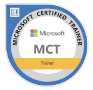 Microsoft Certified Trainer (MCT) 2024